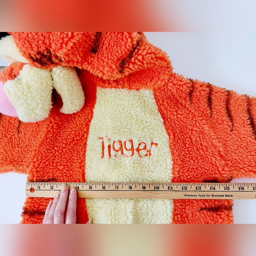 Deluxe Plush Tigger Costume size 2T-4T Disney Winnie The Pooh Halloween‎ y2k